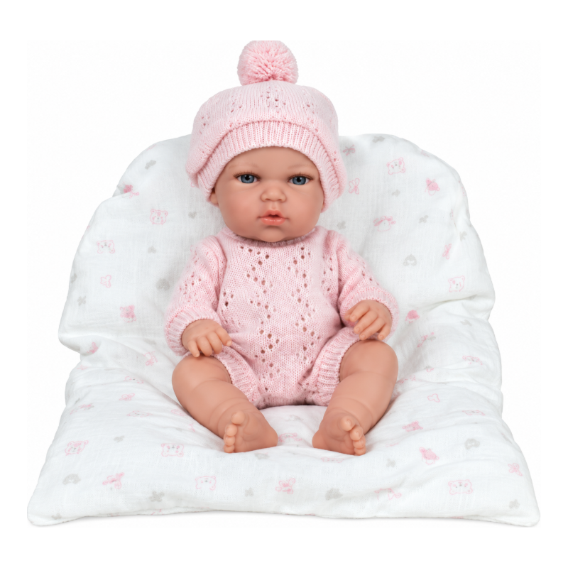 Muñeca Elegance Arias Natal Rosa de 30 cm con...