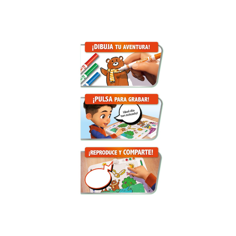 Crayola Story Creator Pizarra Parlante para Crear Historias