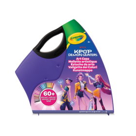Maletín de Arte KPop Demon Hunters Crayola 60 Piezas