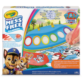 Pincel Mágico con Luz Patrulla Canina Crayola Color Wonder