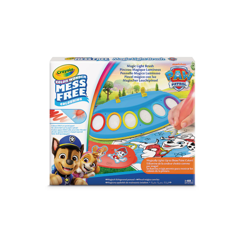 Pincel Mágico con Luz Patrulla Canina Crayola Color Wonder