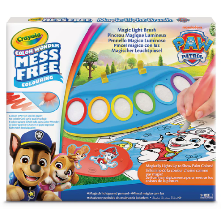 Pincel Mágico con Luz Patrulla Canina Crayola Color Wonder
