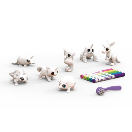 Crayola Scribble Scrubbie Unicornios Pack de 7 Mascotas