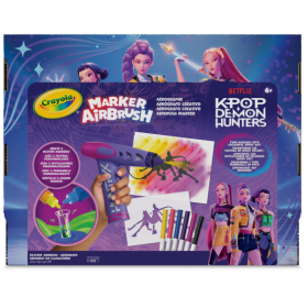 Aerógrafo Creativo Crayola KPop Demon Hunters
