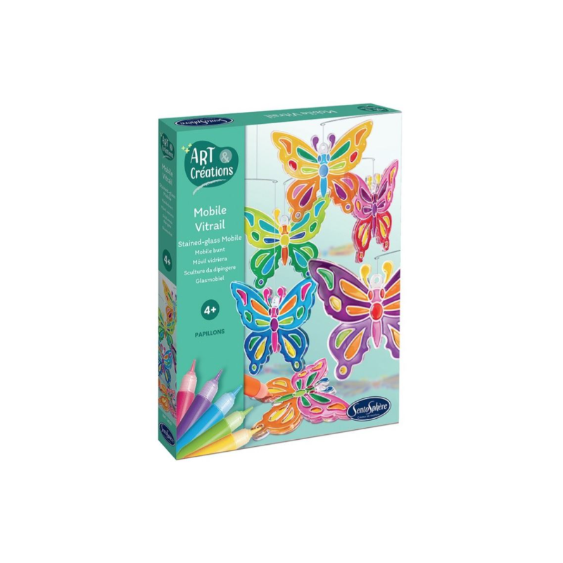 Kit Manualidades Movil Mariposas SentoSphère