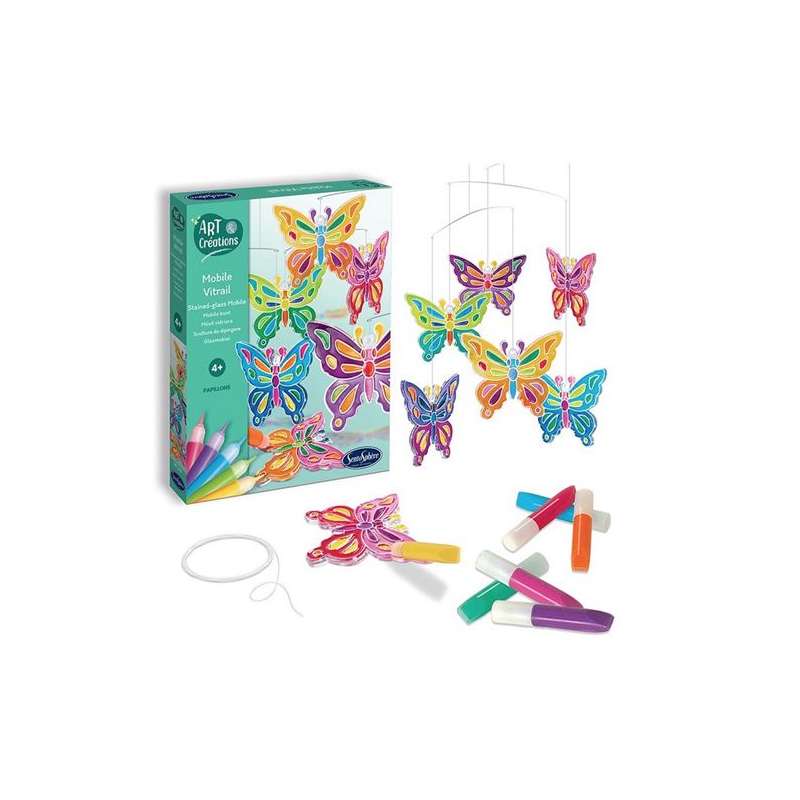 Kit Manualidades Movil Mariposas SentoSphère