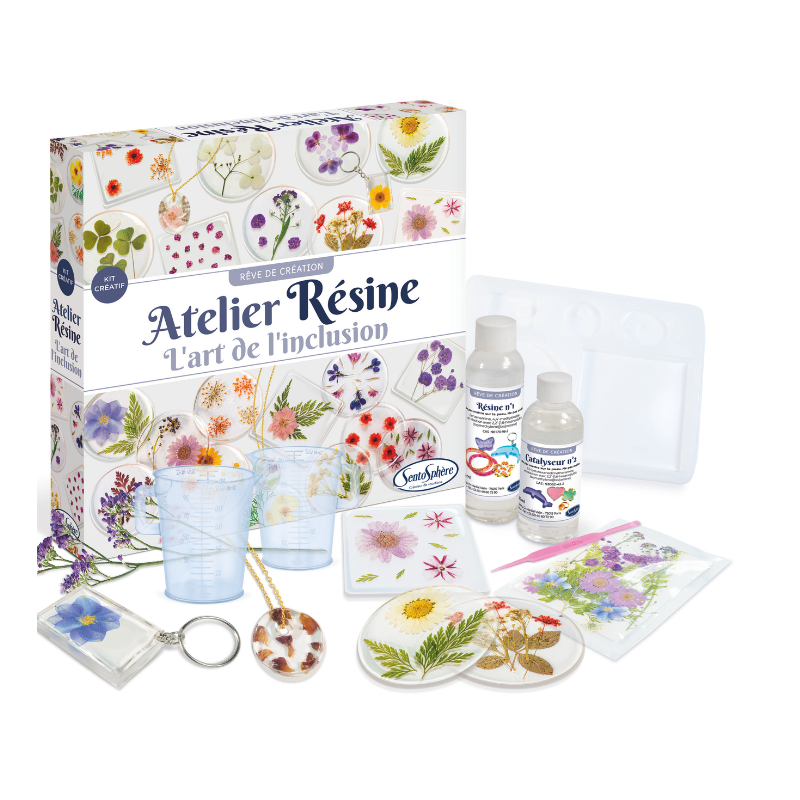 Kit Manualidades con Resina y Flores SentoSphère