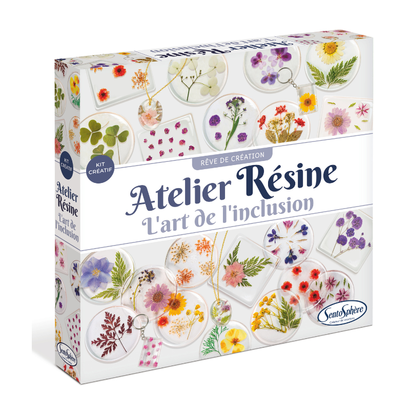 Kit Manualidades con Resina y Flores SentoSphère