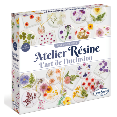 Kit Manualidades con Resina y Flores SentoSphère