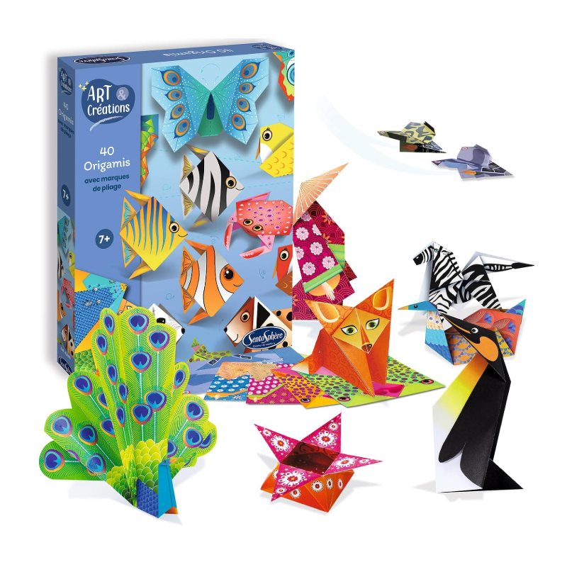 Kit de Origami 40 Figuras SentoSphère
