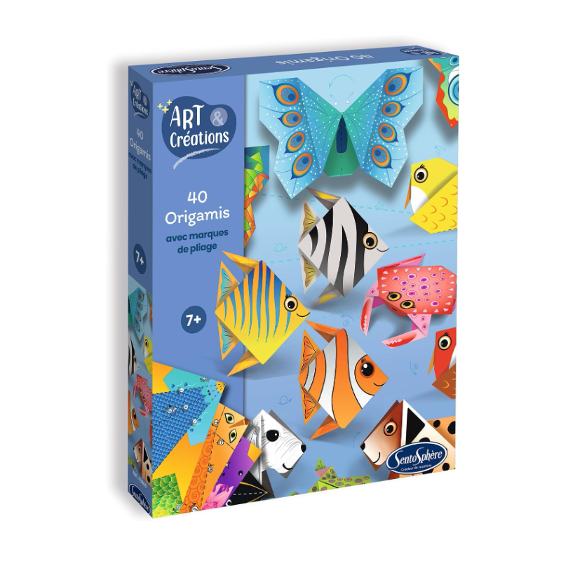 Kit de Origami 40 Figuras SentoSphère