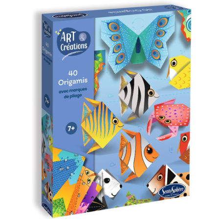 Kit de Origami 40 Figuras SentoSphère