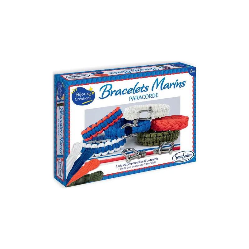 Kit Pulseras Marineras Paracord SentoSphère