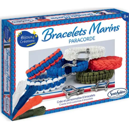 Kit Pulseras Marineras Paracord SentoSphère