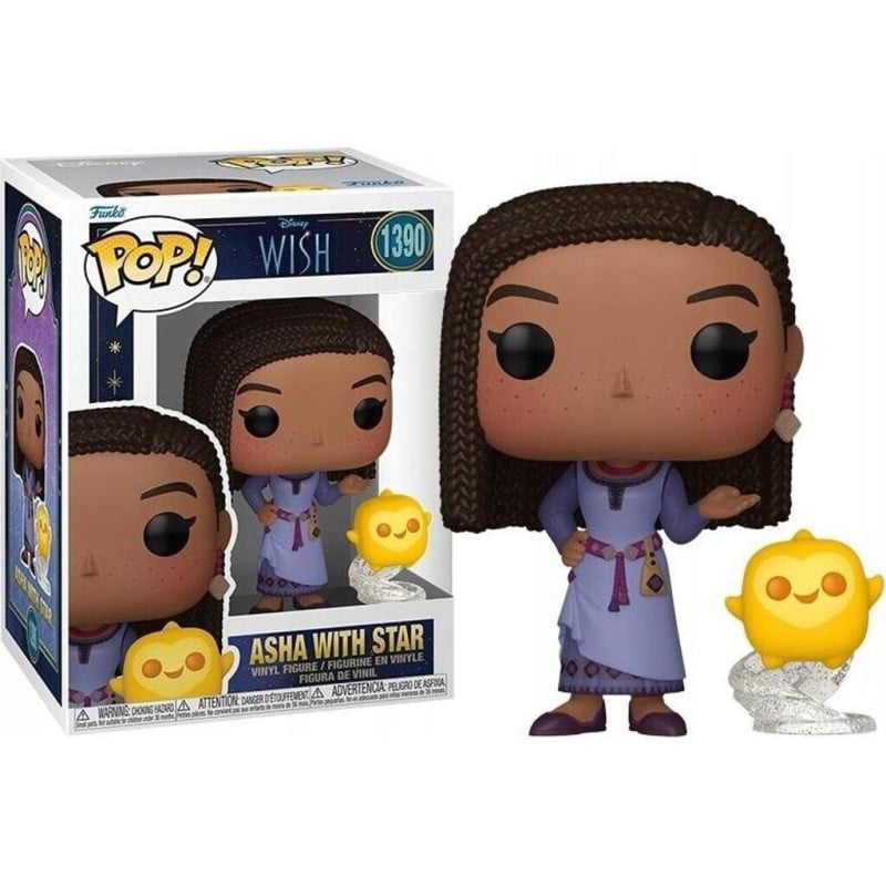 Funko POP Disney Wish Asha Con Star 1390 De Toy Planet