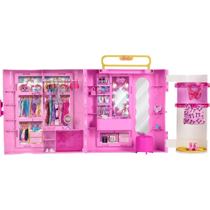Barbie Armario Deluxe Style Con Accesorios