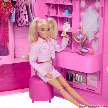 Barbie Armario Deluxe Style Con Accesorios