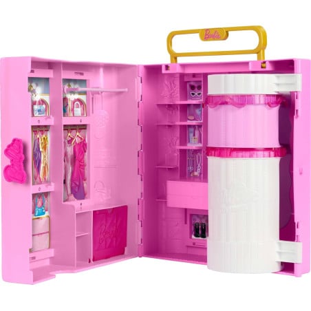 Barbie Armario Deluxe Style Con Accesorios