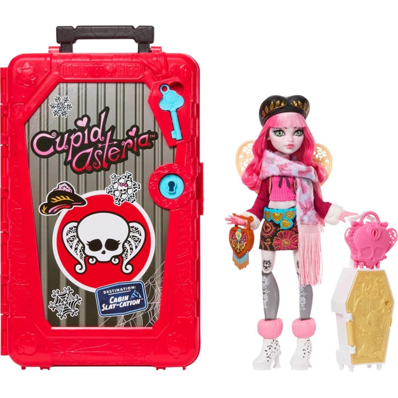 Monster High Skulltimate Secrets Cupid Asteria Cabaña Terrorífica De Mattel