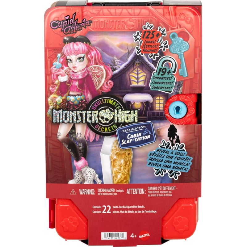 Monster High Skulltimate Secrets Cupid Asteria Cabaña Terrorífica