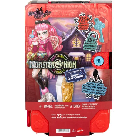 Monster High Skulltimate Secrets Cupid Asteria Cabaña Terrorífica