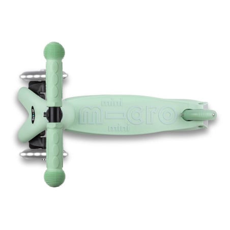 Micro Patinete Mini 4 En 1 Deluxe Led Menta