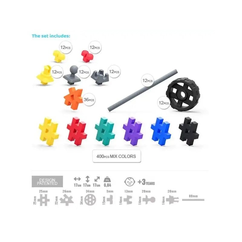 Meli Basic Tech 520 Piezas