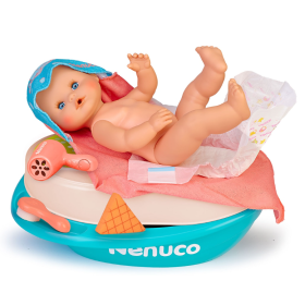 Nenuco Baño de Espuma 2 en 1 con Bañera y Cambiador