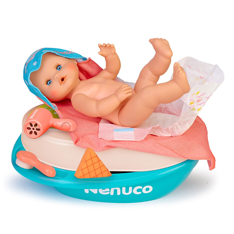 Nenuco Baño de Espuma 2 en 1 con Bañera y Cambiador