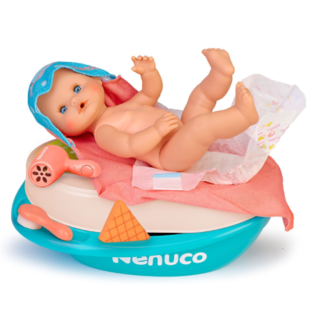 Nenuco Baño de Espuma 2 en 1 con Bañera y Cambiador