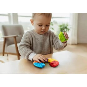 Soft Bibi Puzzle Sensorial Circular De Texturas 2