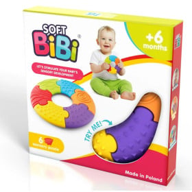 Soft Bibi Puzzle Sensorial Circular De Texturas