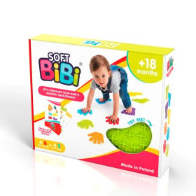Soft Bibi Set Sensorial Manos Y Pies 8 Piezas
