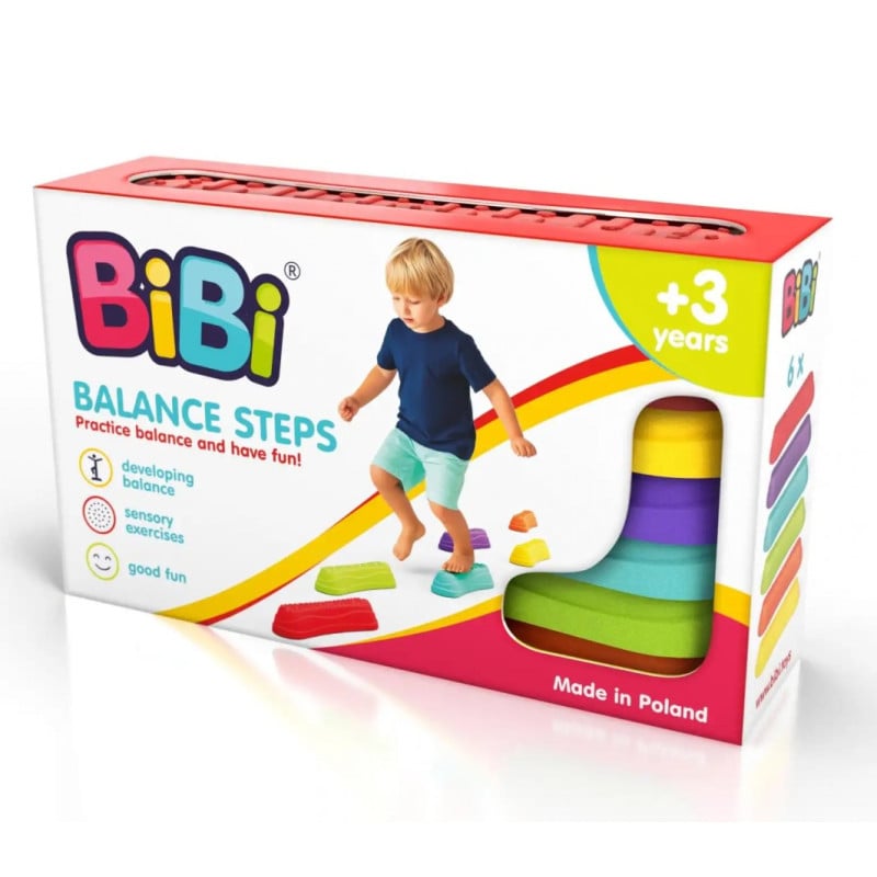 Bibi Set 6 Escalones Sensoriales De Equilibrio