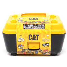 Maletín de Construcción CAT con Arena Mágica y Excavadora