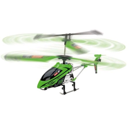 Helicóptero Teledirigido Carrera RC Green Chopper