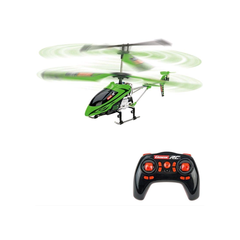 Helicóptero Teledirigido Carrera RC Green Chopper