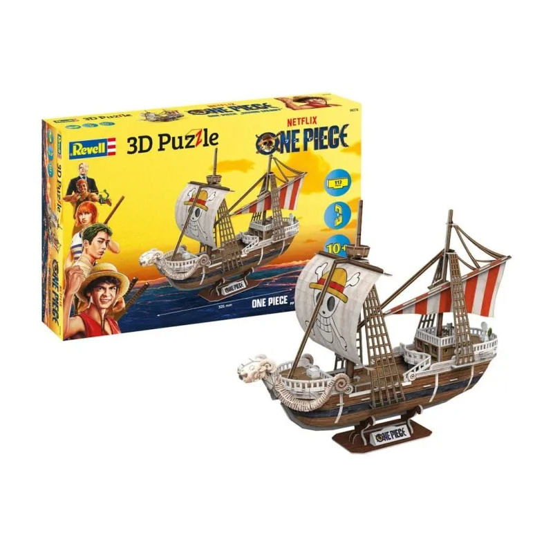 Maqueta 3D Barco Going Merry One Piece Revell 112 Piezas
