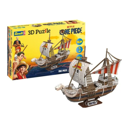 Maqueta 3D Barco Going Merry One Piece Revell 112 Piezas