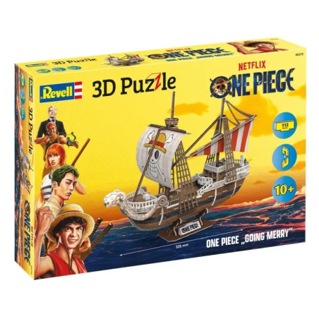 Maqueta 3D Barco Going Merry One Piece Revell 112 Piezas