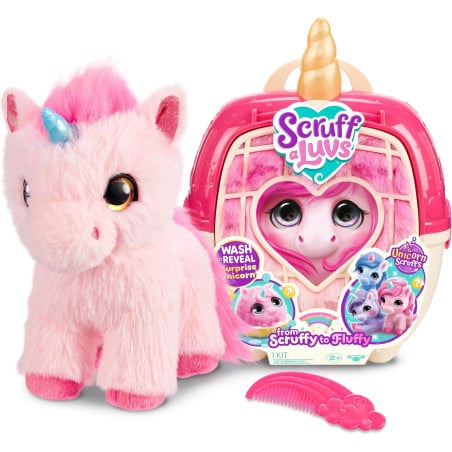 Scruff-A-Luvs Unicornio Con Transportín Sorpresa De Toy Planet