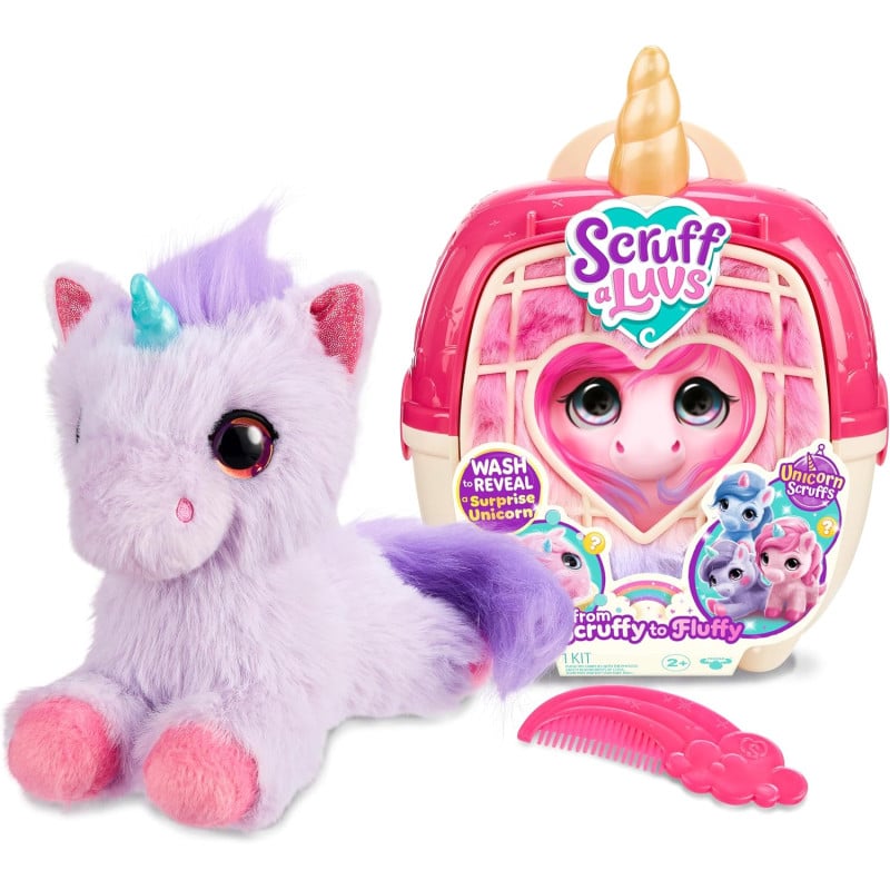 Scruff-A-Luvs Unicornio Con Transportín Sorpresa