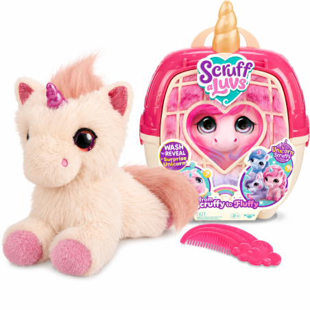 Scruff-A-Luvs Unicornio Con Transportín Sorpresa