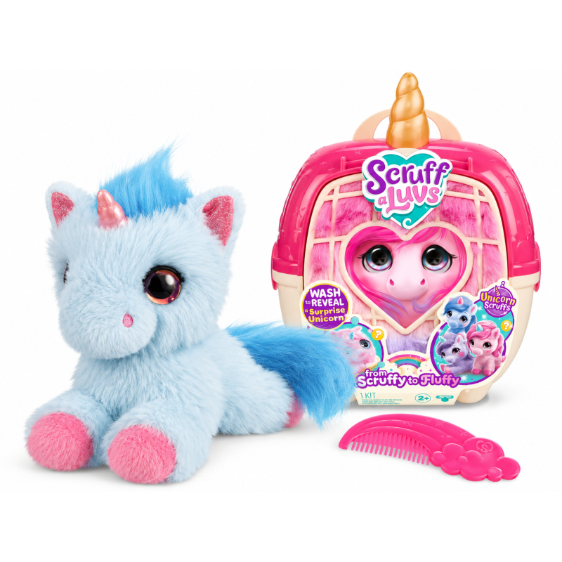 Scruff-A-Luvs Unicornio Con Transportín Sorpresa