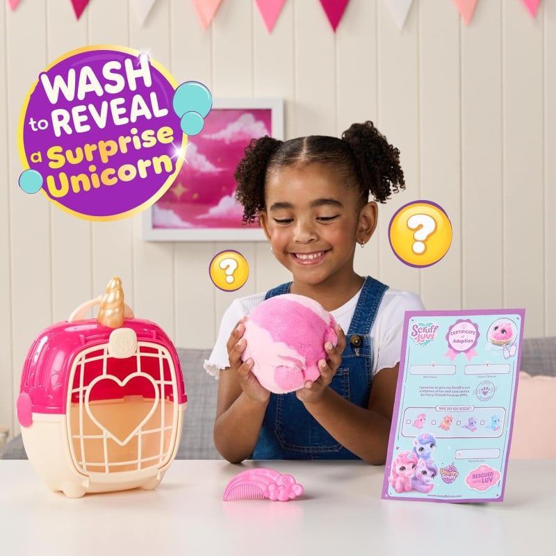 Scruff-A-Luvs Unicornio Con Transportín Sorpresa