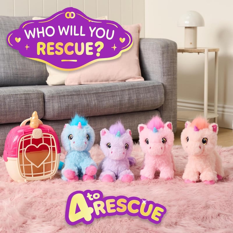 Scruff-A-Luvs Unicornio Con Transportín Sorpresa