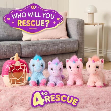 Scruff-A-Luvs Unicornio Con Transportín Sorpresa