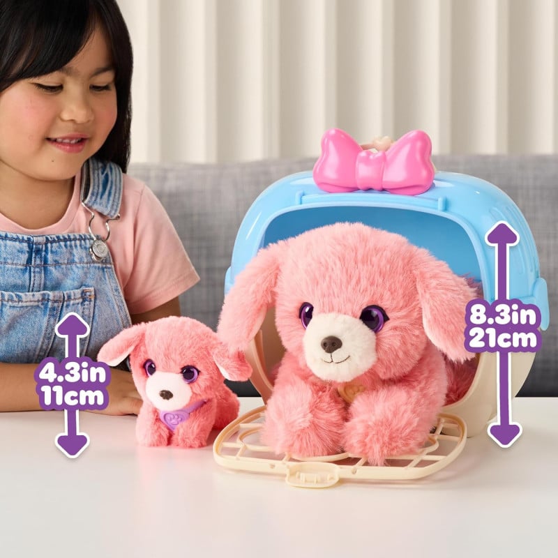 Scruff-A-Luvs Mamá Y Bebé Perrito Con Transportín Surtido