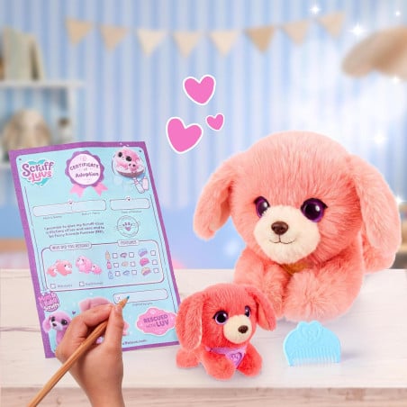 Scruff-A-Luvs Mamá Y Bebé Perrito Con Transportín Surtido
