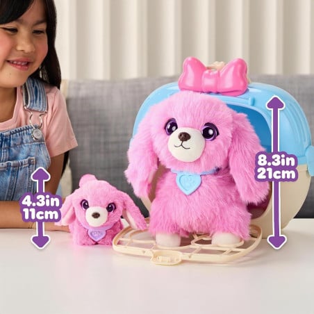 Scruff-A-Luvs Mamá Y Bebé Perrito Con Transportín Surtido